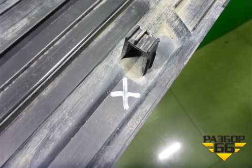 Накладка подножки левой (5177260150) для Toyota Land Cruiser Prado(150) с 2009г (Ленд Крузер Прадо)