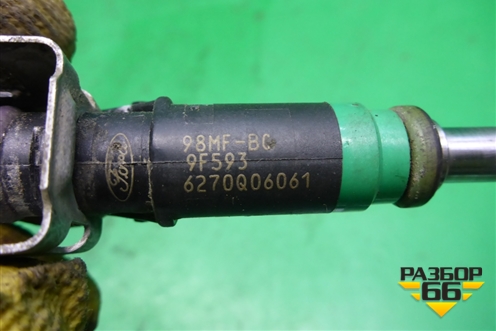 Форсунка инжекторная электрическая (1.6л FYJA) (98MFBC9F593) для Ford Fusion с 2002г (Фьюжн)