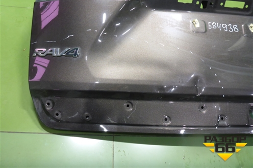 Дверь багажника без стекла (6700542650) для Toyota Rav-4 с 2018г