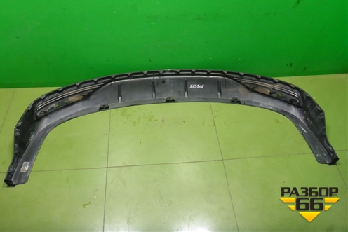 Юбка заднего бампера (после 2020г) (86612H5500) для Hyundai Solaris с 2017г (Солярис)