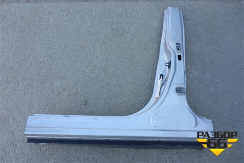 Порог со стойкой левый для Nissan X-Trail (Т31) с 2007-2014г (Хтраил)