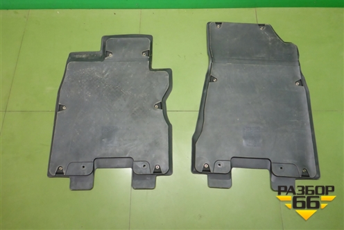 Ковры салона (передние, правый руль) для Nissan X-Trail (Т31) с 2007-2014г