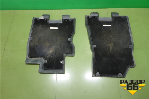Ковры салона (передние, правый руль) для Nissan X-Trail (Т31) с 2007-2014г