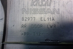 Обшивка двери задней левой под электрику (82977EL11A) для Nissan Tiida (C11X) с 2004-2013г (Тиида)