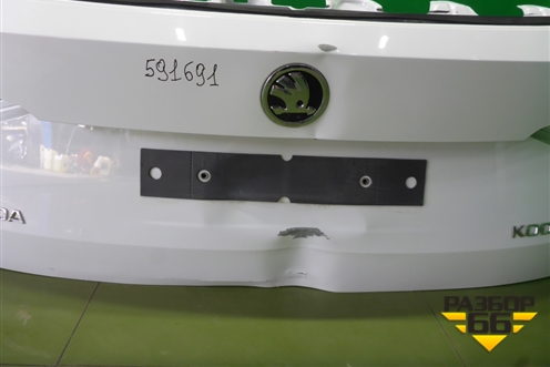 Дверь багажника без стекла (565827023A) для Skoda Kodiaq с 2017г