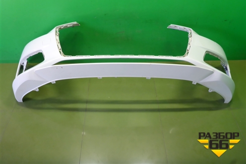 Бампер передний (под омыватели) (4K0807437A) для Audi A6 (C8) с 2018г (А6)