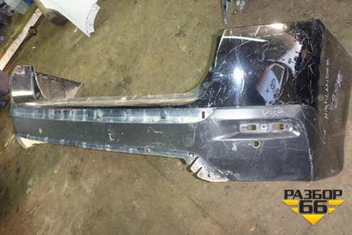 Бампер задний (под парктроник) (5215948170) для Toyota Highlander с 2007-2013г