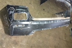 Бампер задний (под парктроник) (5215948170) для Toyota Highlander с 2007-2013г
