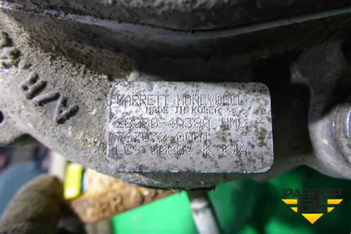 Турбина (2.5л D4CB) (282004A380) для Hyundai Porter с 2004-2025г (Портер)