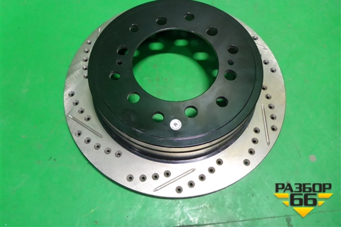 Диск тормозной задний вентилируемый (правый новый CENTRIC PARTS) (12744175R) для Lexus GX-460 с 2009г