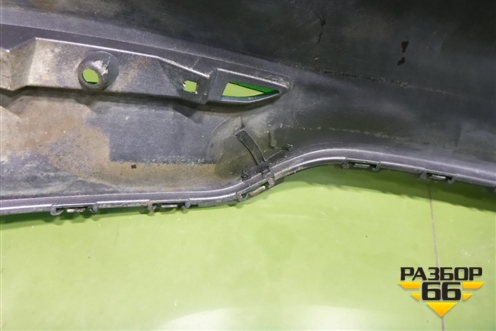 Бампер задний (до 2020г) (86611H5000) для Hyundai Solaris с 2017г (Солярис)