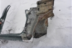 Порог со стойкой правый для Nissan Navara (D40) с 2005-2015г
