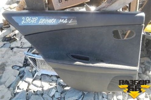 Обшивка двери задней левой под электрику универсал для Nissan Primera (P12E) с 2001-2008г (Примера)