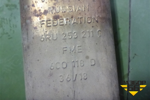 Глушитель для Volkswagen Polo (седан) с 2010г (Поло)