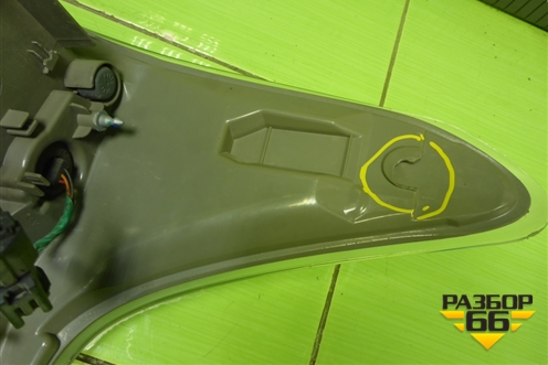 Фонарь задний левый (до 2015г Led) (8330A789) для Mitsubishi Outlander с 2012-2024г (Аутлендер)