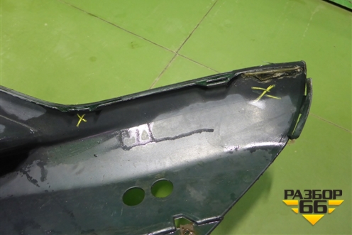 Юбка переднего бампера (после 2008г хэтчбек) (71102SMGZZ00) для Honda Civic 5D с 2006-2012г