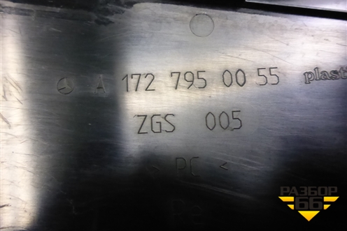Накладка стойки (задняя левая) (A1727950055) для Mercedes Benz SLK R172 с 2010-2016г