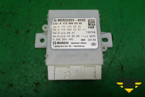 Блок управления парктроником (A1729000302) для Mercedes Benz SLK R172 с 2010-2016г