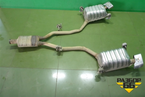Глушитель (A1724913001) для Mercedes Benz SLK R172 с 2010-2016г