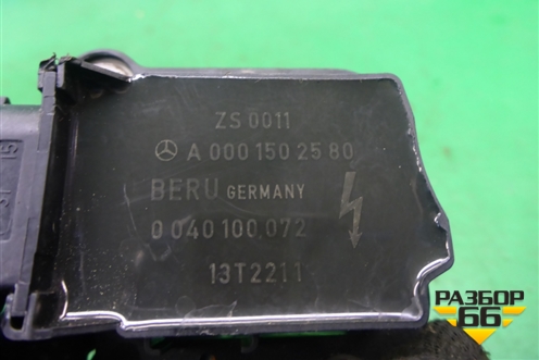 Катушка зажигания (1.8л 27186130) (A0001502580) для Mercedes Benz SLK R172 с 2010-2016г
