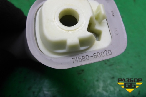 Ручка внутренняя (на центральную стойку) (7468060020) для Toyota Land Cruiser Prado(150) с 2009г (Ленд Крузер Прадо)