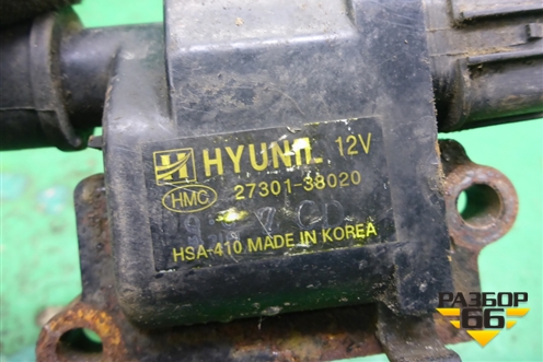 Катушка зажигания (2.0л) (2730138020) для Hyundai Sonata-5 с 2001г