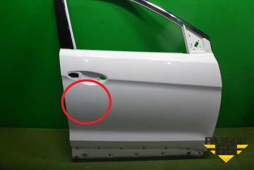 Дверь передняя правая (760042W010) для Hyundai Grand Santa Fe с 2012-2018г (Гранд Санта Фе)