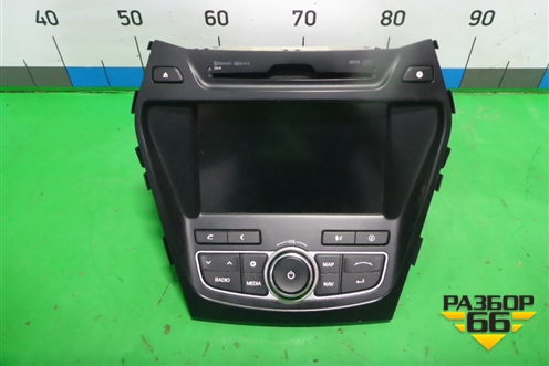 Магнитола (96560B8200) для Hyundai Grand Santa Fe с 2012-2018г (Гранд Санта Фе)