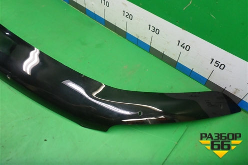 Накладка на капот мухобойка для Hyundai Grand Santa Fe с 2012-2018г (Гранд Санта Фе)