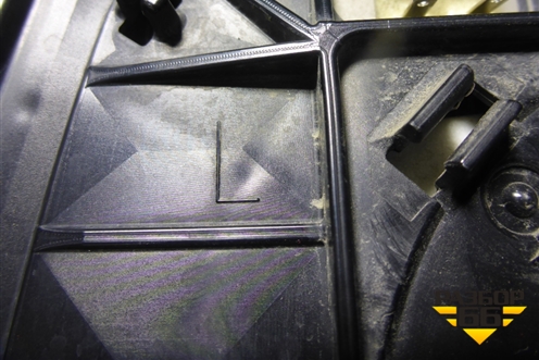 Стекло зеркала левого (с датчиком слепой зоны) для Toyota Land Cruiser Prado(150) с 2009г (Ленд Крузер Прадо)