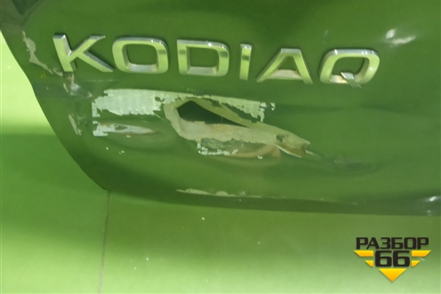 Дверь багажника без стекла (565827023A) для Skoda Kodiaq с 2017г