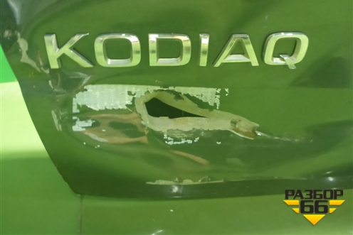 Дверь багажника без стекла (565827023A) для Skoda Kodiaq с 2017г