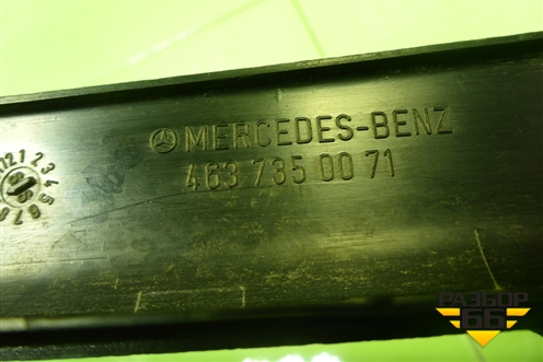 Накладка двери задней левой (на рамку) (A4637350071) для Mercedes Benz G-Klass W463 с1989г (Гелендваген)