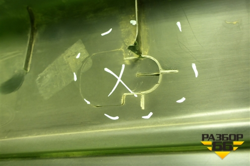 Обшивка двери задней правой под механику (21906202014) для VAZ Granta/Гранта