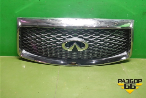 Решетка радиатора (после 2017г под камеру) (623106GW0A) для Infiniti Infiniti QX56/QX80 (Z62) с 2010г (Ку икс56/80)