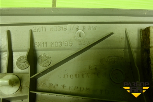 Обшивка стойки лобового стекла левая (2N11N03199BBW) для Ford Fusion с 2002г (Фьюжн)