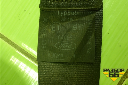 Ремень безопасности задний левый (2N1AN611B69CA) для Ford Fusion с 2002г (Фьюжн)
