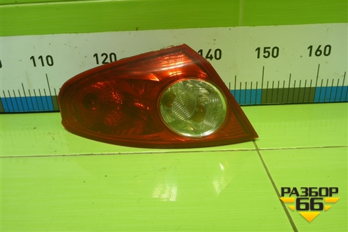 Фонарь задний наружный левый (хетчвэк)(96387724) для Chevrolet Lacetti с 2003г (Лачетти)