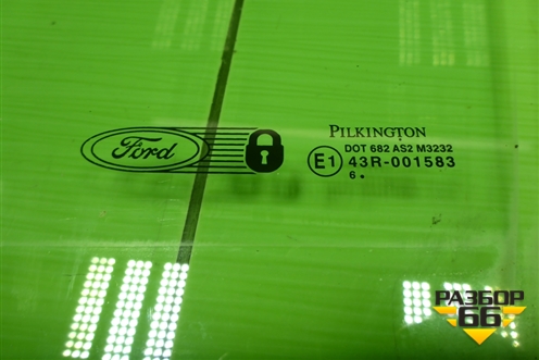 Стекло двери передней левой для Ford Fusion с 2002г (Фьюжн)