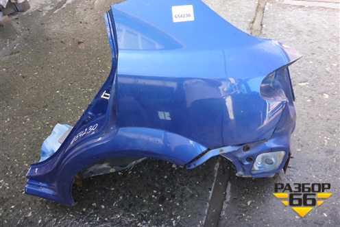 Крыло заднее левое (хетчбэк) для Chevrolet Lacetti с 2003г