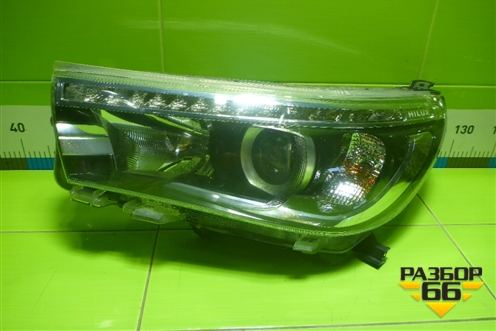 Фара левая (до 2020г Led) (811500K730) для Toyota Hilux с 2015-2025г