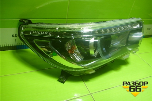 Фара правая (до 2020г Led) (811400K732) для Toyota Hilux с 2015-2025г