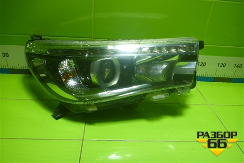 Фара правая (до 2020г Led) (811400K732) для Toyota Hilux с 2015-2025г