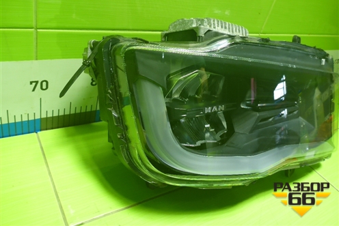 Фара правая  (после 2023г Led с блоком) (81251016822) для MAN  TGX с 2007г