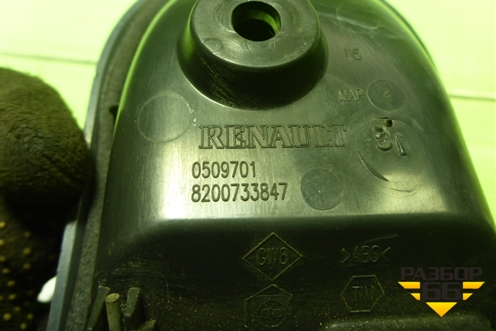 Ручка внутренняя двери задней правой (8200733847) для Renault Logan с 2004-2015г