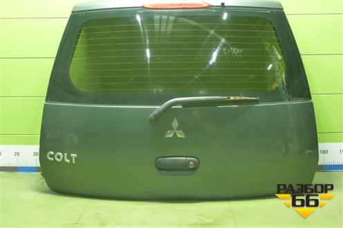Дверь багажника со стеклом для Mitsubishi Colt с 2004г