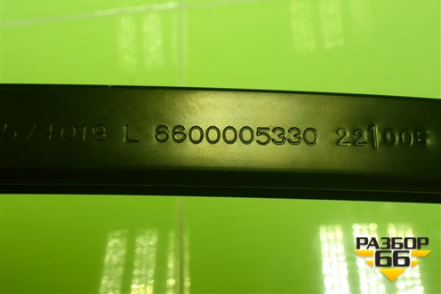 Направляющая стекла (двери передней левой) (6600005330) для Geely Coolray с 2019-2025г (Кулрей)