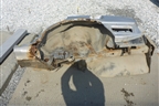 Крыло заднее левое для Hyundai Sonata-5 с 2001г