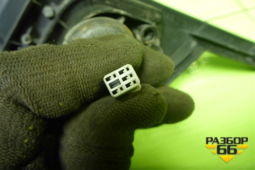 Зеркало правое электрическое (232636030) для Mitsubishi Colt с 2004г (Кольт)