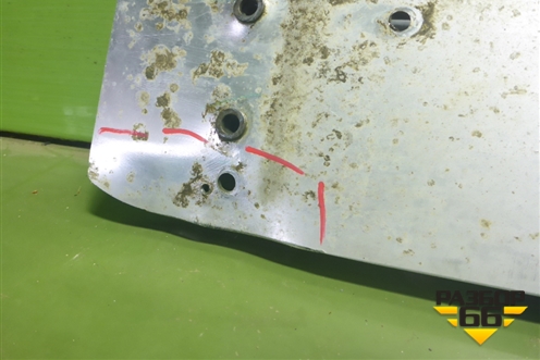 Подножка левая (без накладки) (5150100XKV3AA) для Tank 500 с 2022-2025г